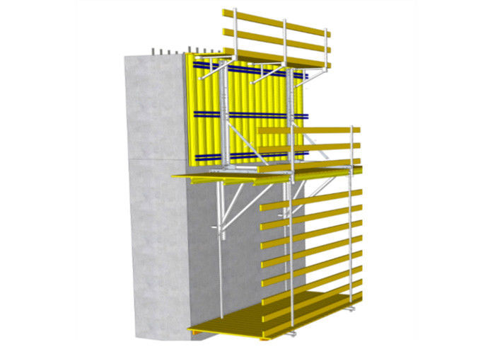 LNG Tower Climbing Formwork System With Crane Lifted ISO CE Certificate